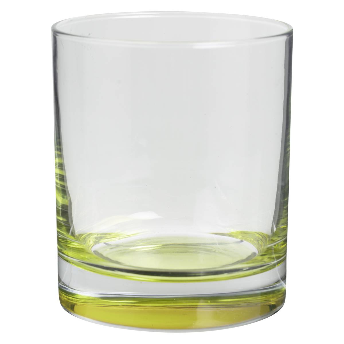 Vaso bajo "Colori'Eau" 300 ml, Transparente Multicolor