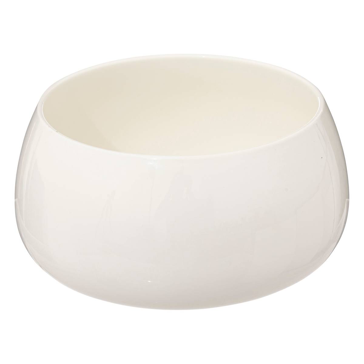 Ensaladera "Nora" D.21 cm, Blanco Cálido Blanco cálido