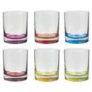 Vaso bajo "Colori'Eau" 300 ml, Transparente Multicolor