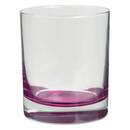 Vaso bajo "Colori'Eau" 300 ml, Transparente Multicolor