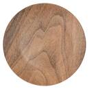 Plato llano "Bois Mood" D.25,3 cm, Marrón Marrón