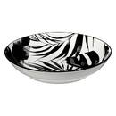Vajilla "Palme" 18 piezas, blanco Negro