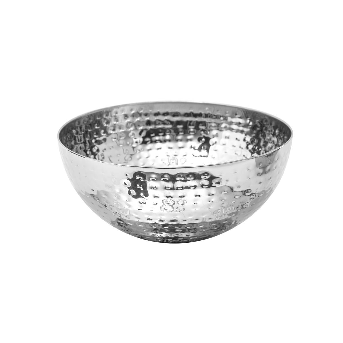 Ensaladera "Martele" D.19 cm, Plata Plata