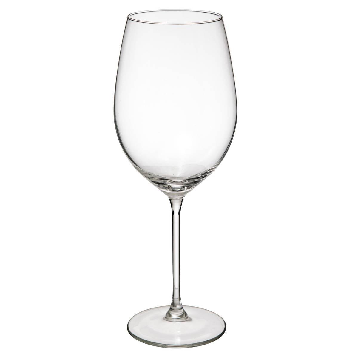 Lote de 18 copas con pie "Lina" 540 ml, Transparente Transparente