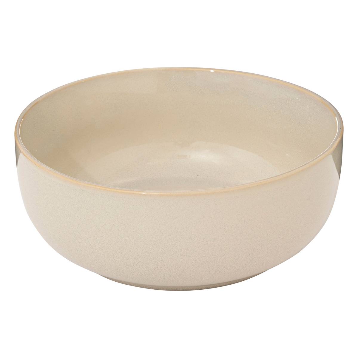 Ensaladera "Tierra Desconocida" D.21,5 cm, Beige Beige