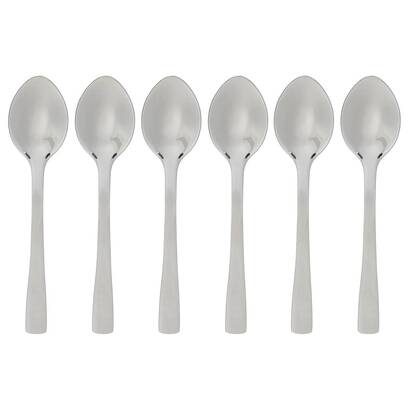 Lote de 6 cucharas "nevis" plata