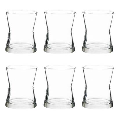 Lote de 6 vasitos para postre "derin" 13cl, transparente