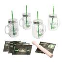 Kit de preparación para mojito "Mojito" 5 piezas, 400 ml, Transparente Transparente
