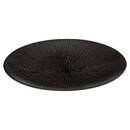 Plato de postre "Atelier" D.21 cm, Negro Negro