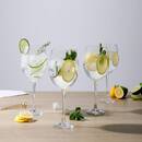 Lote de 4 copas de gin "Gin" 700 ml, Transparente Transparente