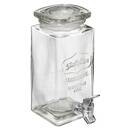 Dispensador "Modern Wood" 1,5L, Transparente Transparente