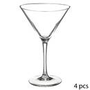 Lote de 4 vasos de c&oacute;ctel "Cocktail" 300 ml, Transparente Transparente