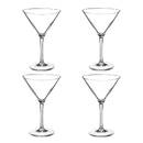 Lote de 4 vasos de c&oacute;ctel "Cocktail" 300 ml, Transparente Transparente