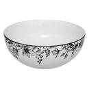 Ensaladera "White Floral" D.22,5 cm, Blanco Blanco