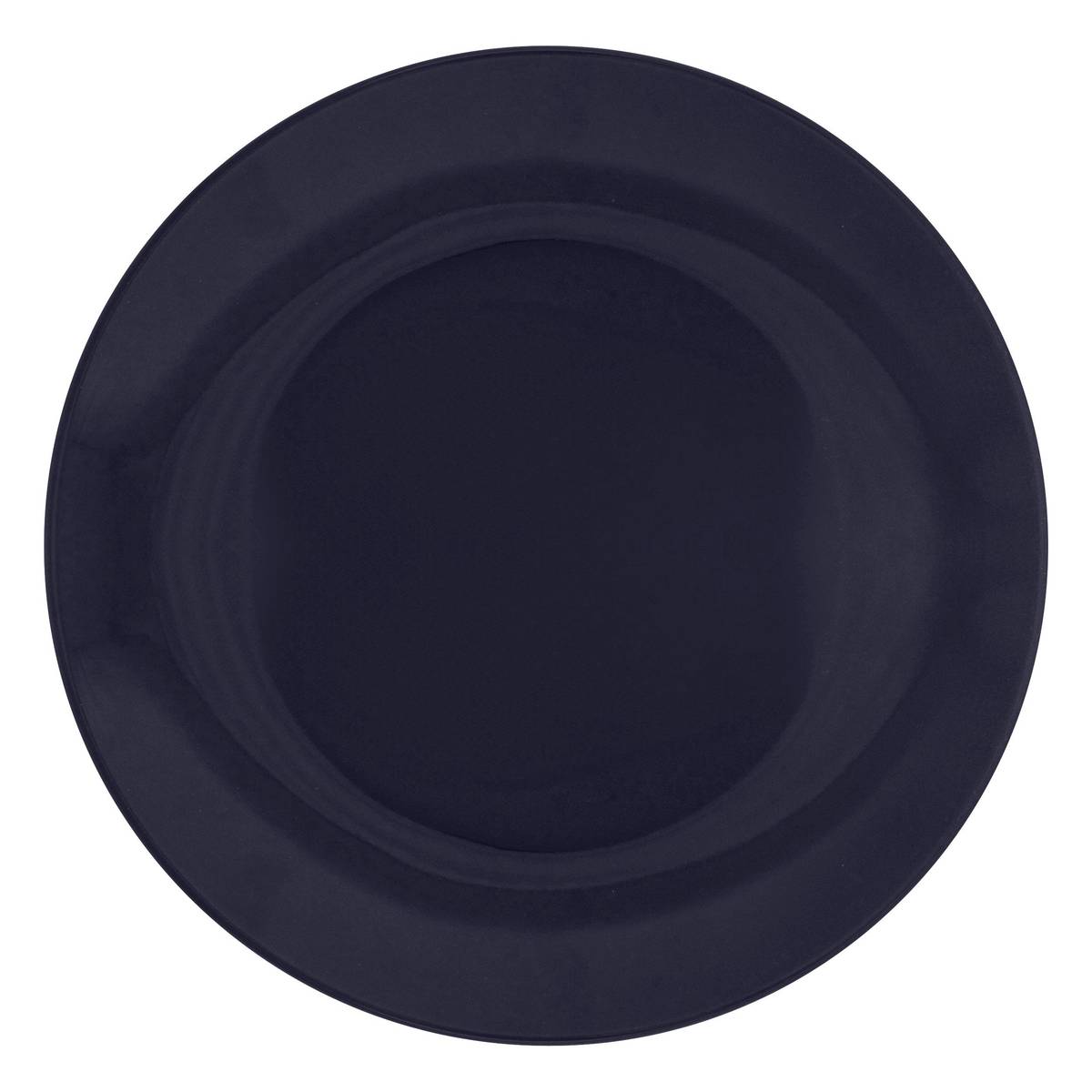 Lote de 6 platos hondos "Colorama" D.20,5 cm, Azul Oscuro Azul oscuro