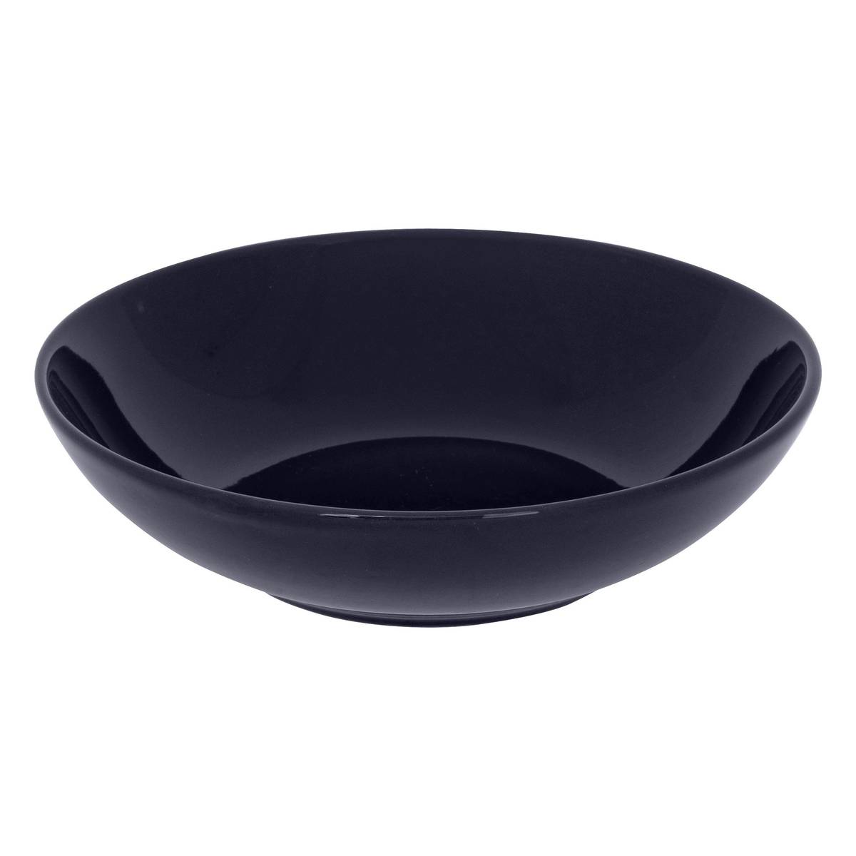 Lote de 6 platos hondos "Colorama" D.20,5 cm, Azul Oscuro Azul oscuro
