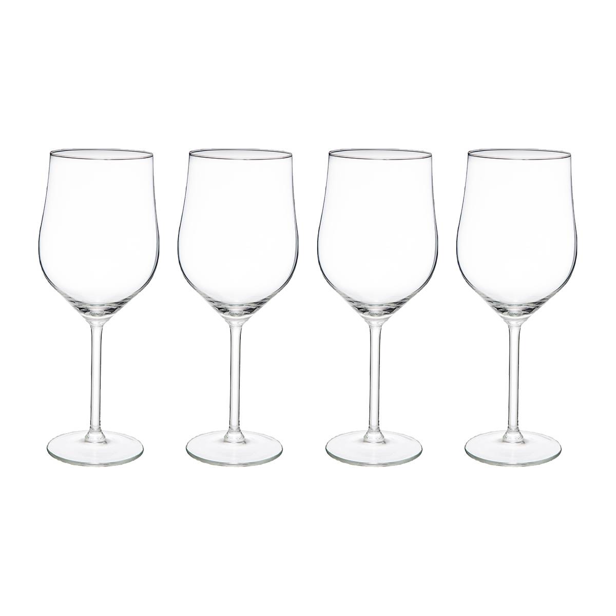 Lote de 4 vasos spritzer "Spritzer" 620 ml, Transparente Transparente
