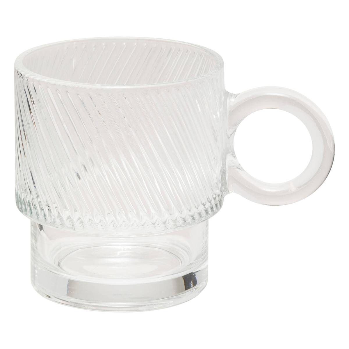 Taza "Lorene" 300 ml, Transparente Transparente