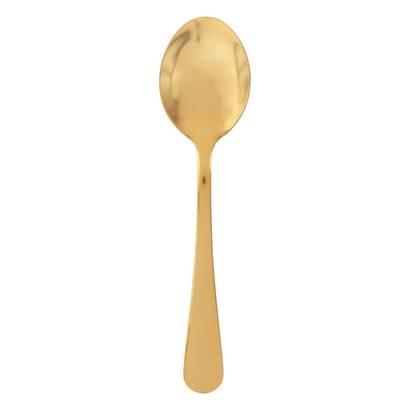 Juego de 4 cucharillas de caf&eacute; "gold" dorado