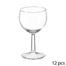 Lote de 12 copas balón "Fiona" 190 ml, Transparente Transparente