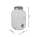 Dispensador "Yorkshire" 4L, Transparente Transparente
