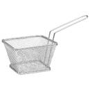 Cesta para patatas fritas "Patatas fritas" 20,5x9 cm Gris