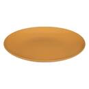 Lote de 6 platos llanos "Colorama" D.26,4 cm, Amarillo Amarillo
