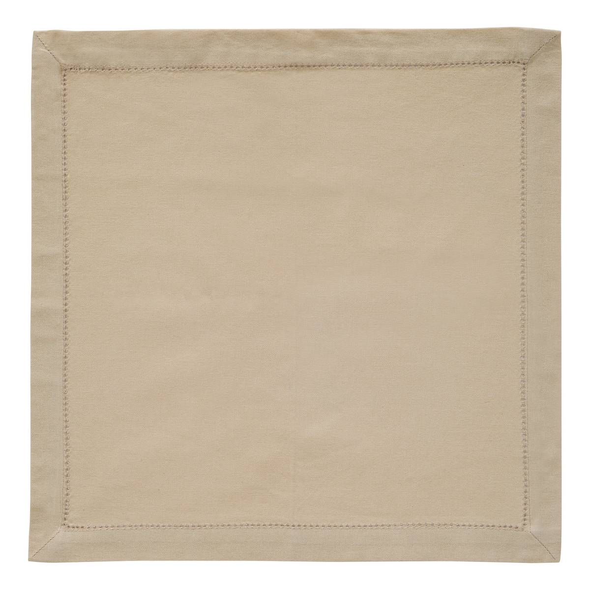 Juego de 4 servilletas "Jane" Lino beige, 170 g/m2, 40x40 cm Beige lino