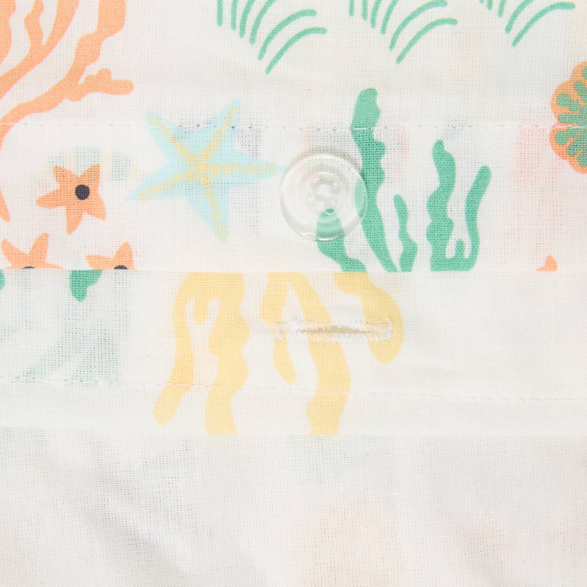 Juego de cama infantil "Orta" Blanco, 200x140 cm Blanco