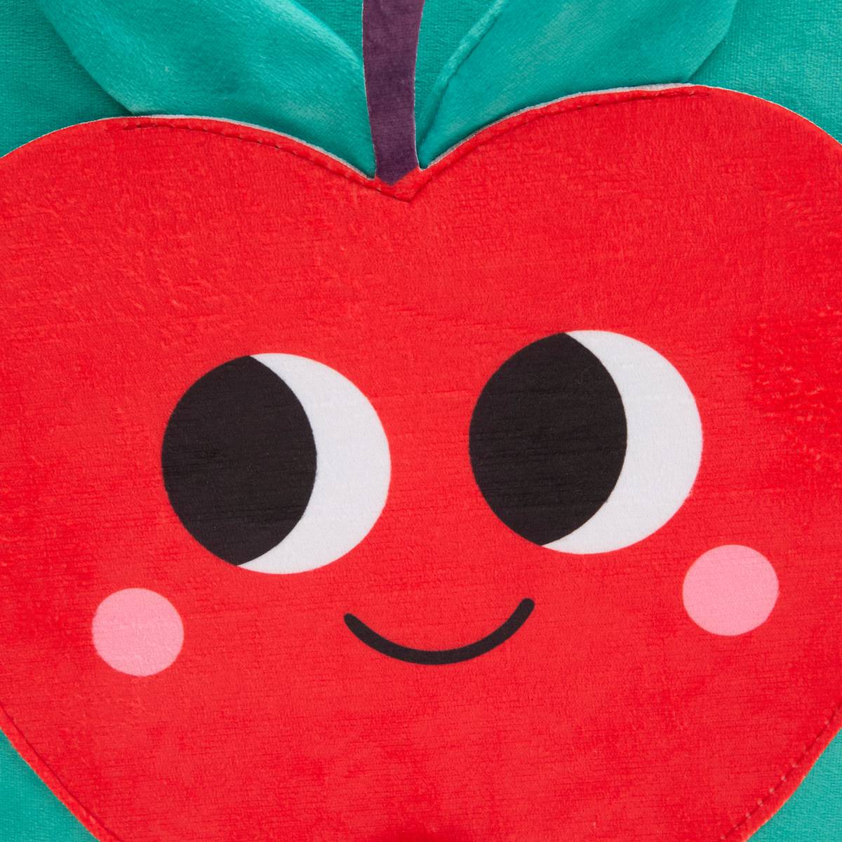 Caja de almacenamiento de terciopelo "Manzana de amor" 'Atmosphera x Cha Cha Pop' Verde