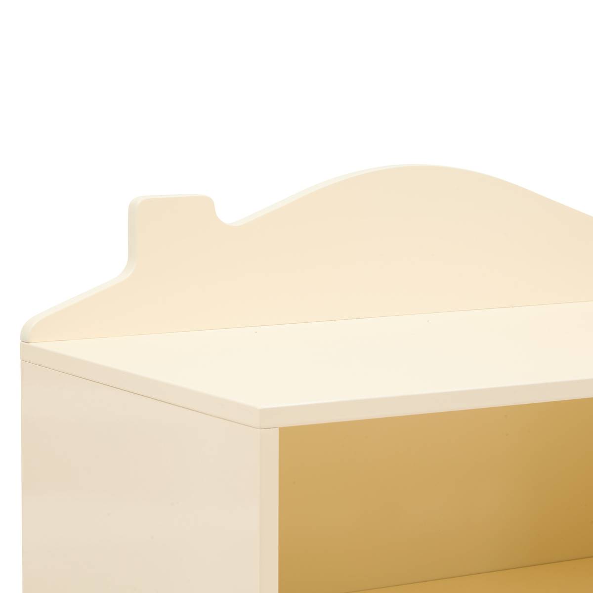Librer&iacute;a infantil 2 puertas 1 nivel "Bouli" Beige, 75,5x60 cm Beige