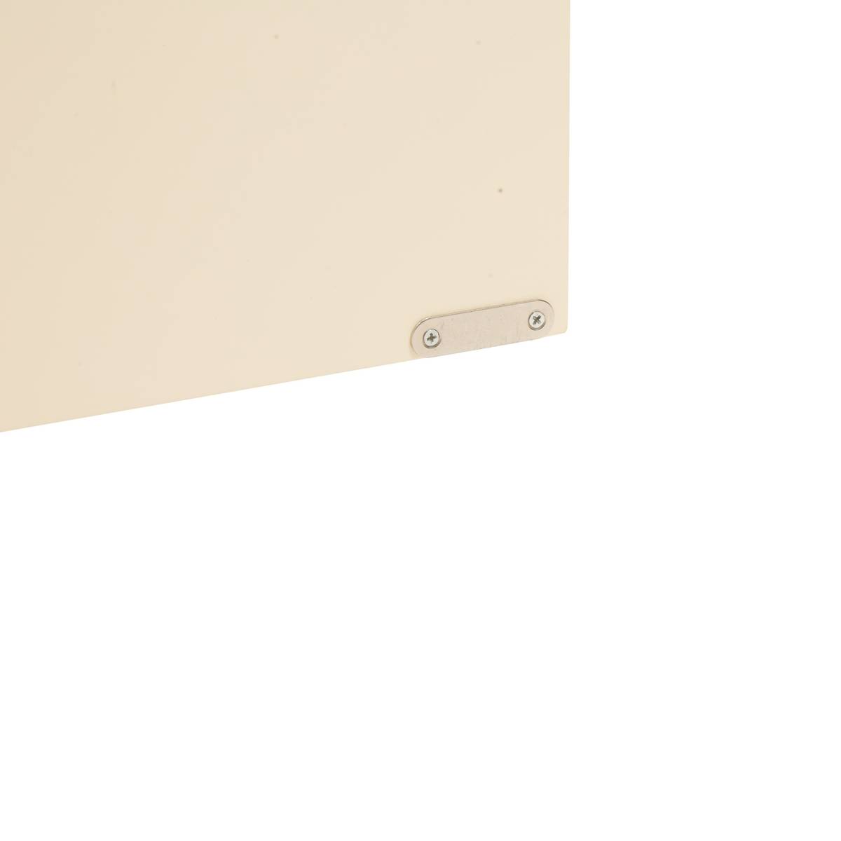 Librer&iacute;a infantil 2 puertas 1 nivel "Bouli" Beige, 75,5x60 cm Beige