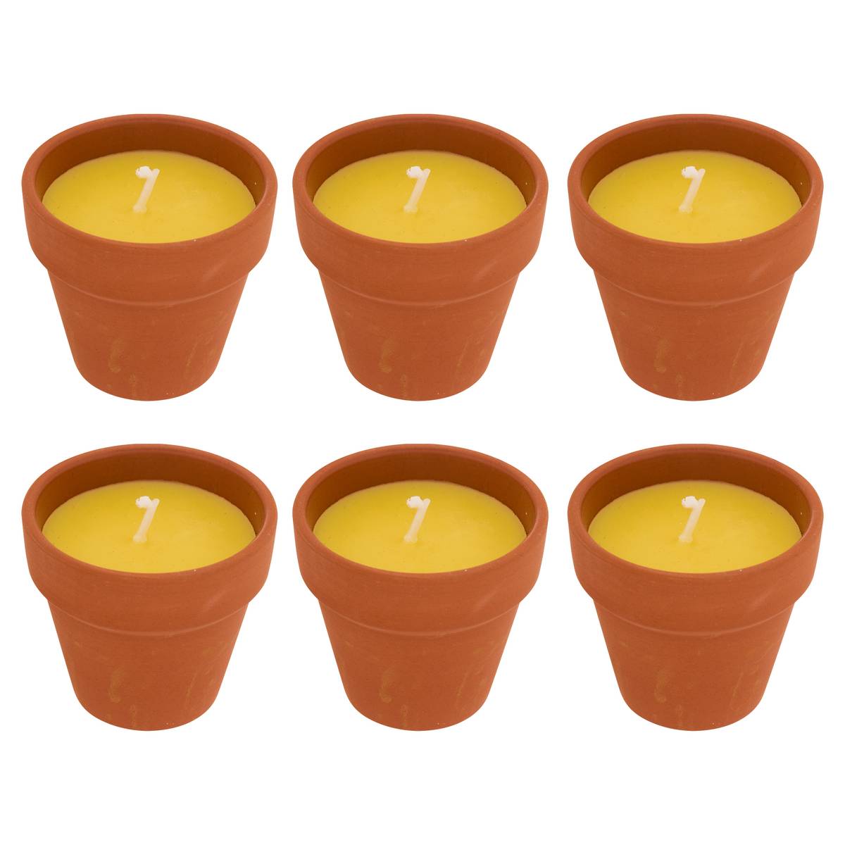 Vela perfumada "Terry" Aroma afrutado, Hierba de limón, 40g Hierba limón