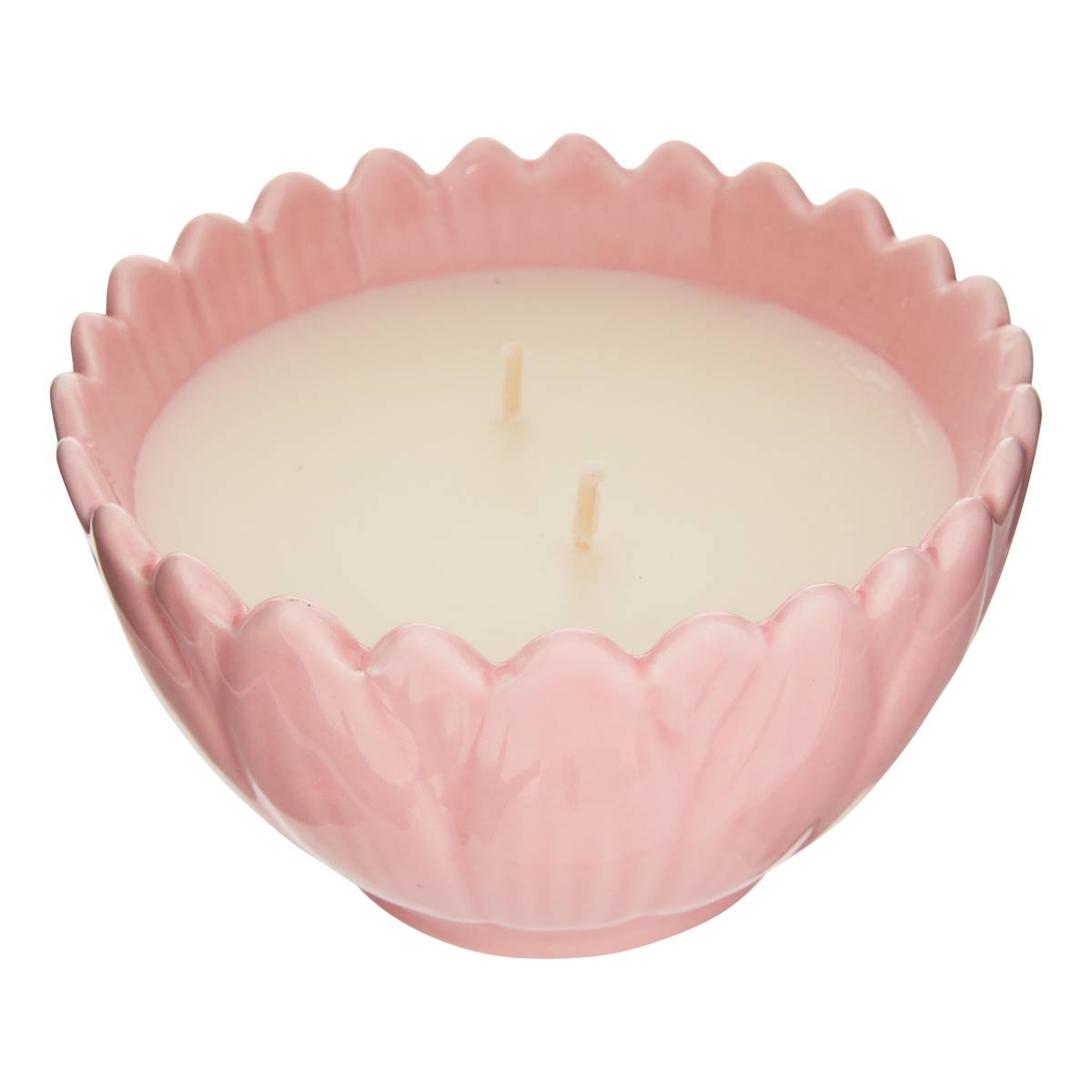 Vela perfumada "Flor de rosa" Varios aromas, 200g Rosa