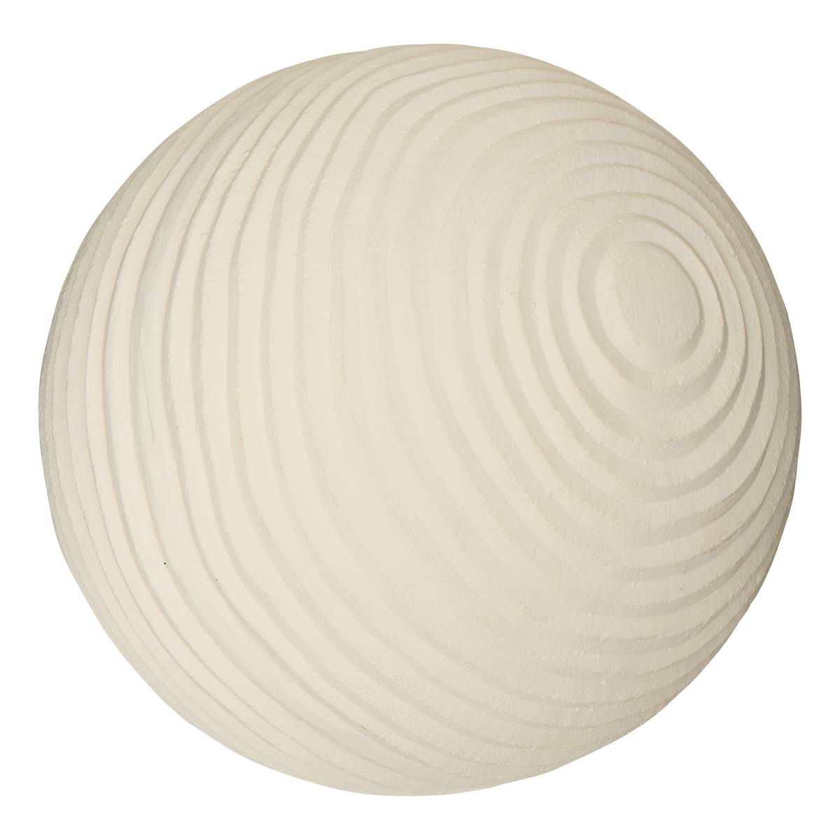Objeto decorativo "Bili" Blanco, H.33 cm Blanco