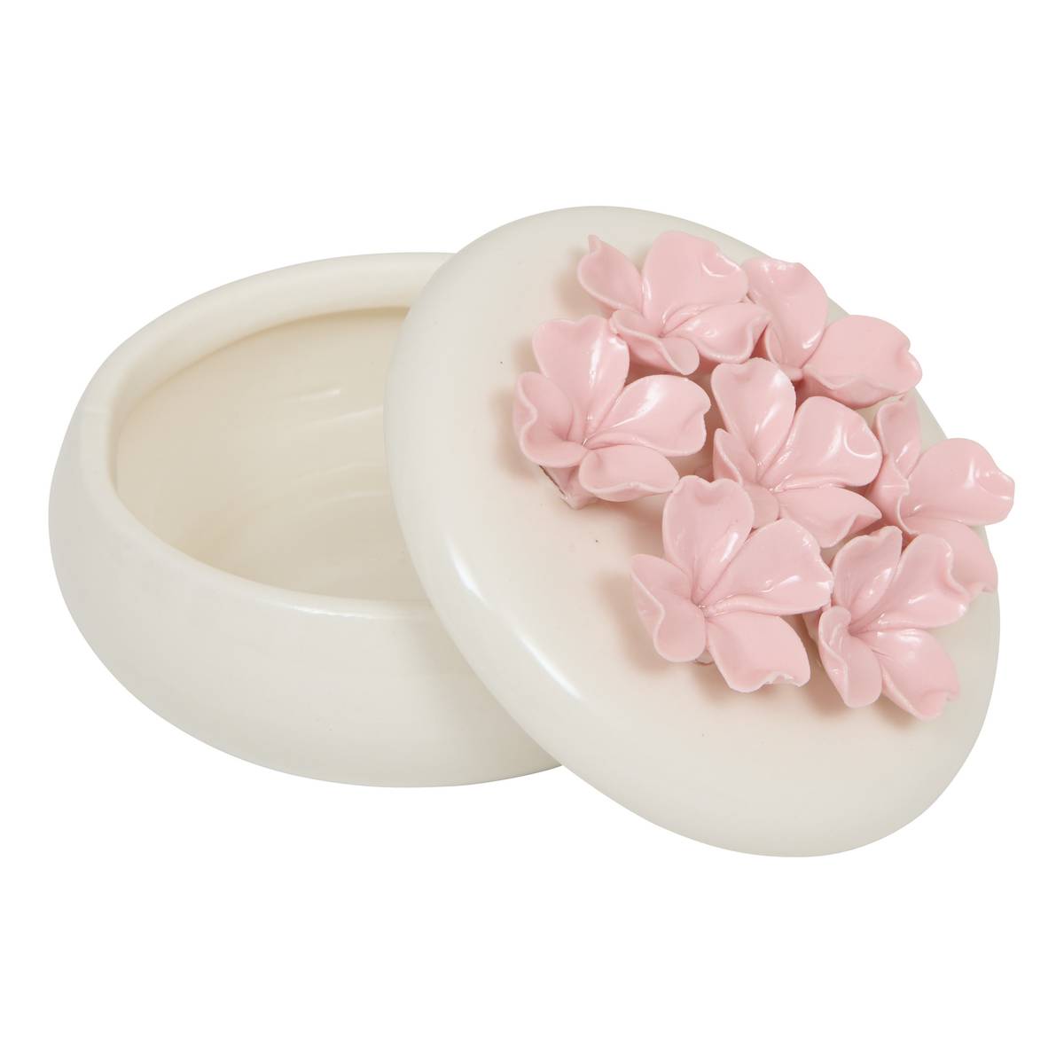 Caja decorativa "Flor de rosa"