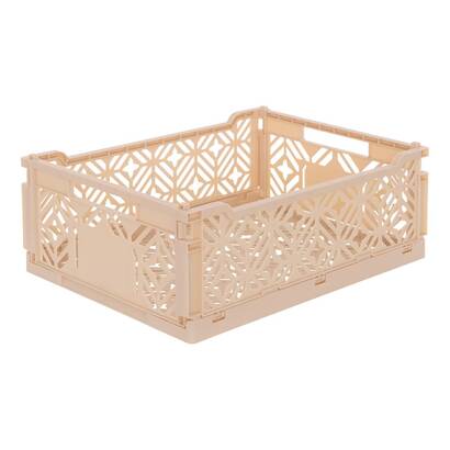 Caja "arry" beige, 40x30 cm