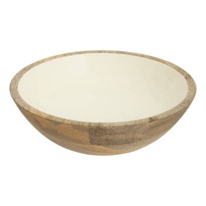 Ensaladera  "inaya" madera de mango, d.25 cm