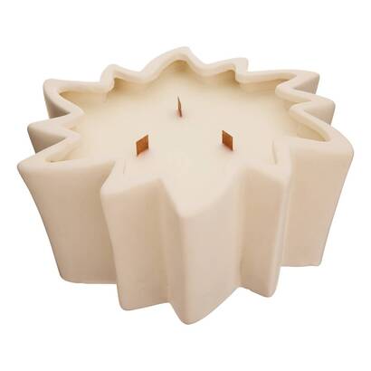 Vela perfumada "sienna" fragancia gourmet, vainilla, 850g