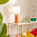 L&aacute;mpara "Vinas" Naranja, H.33,5 cm Naranja
