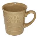 Taza  "Cafe" 200 ml, loza, Beige Beige
