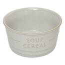 Cuenco "Cafe" 500 ml, loza, Blanco Blanco