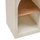 Aparador 2 puertas 8 estantes "Sienna" Beige, 165x80 cm Beige