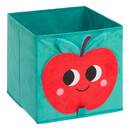 Caja de almacenamiento de terciopelo "Manzana de amor" 'Atmosphera x Cha Cha Pop' Verde