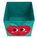 Caja de almacenamiento de terciopelo "Manzana de amor" 'Atmosphera x Cha Cha Pop' Verde