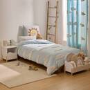 Juego de cama infantil "Tufy" Azul claro, 200x140 cm Azul claro