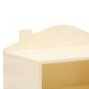Librer&iacute;a infantil 2 puertas 1 nivel "Bouli" Beige, 75,5x60 cm Beige