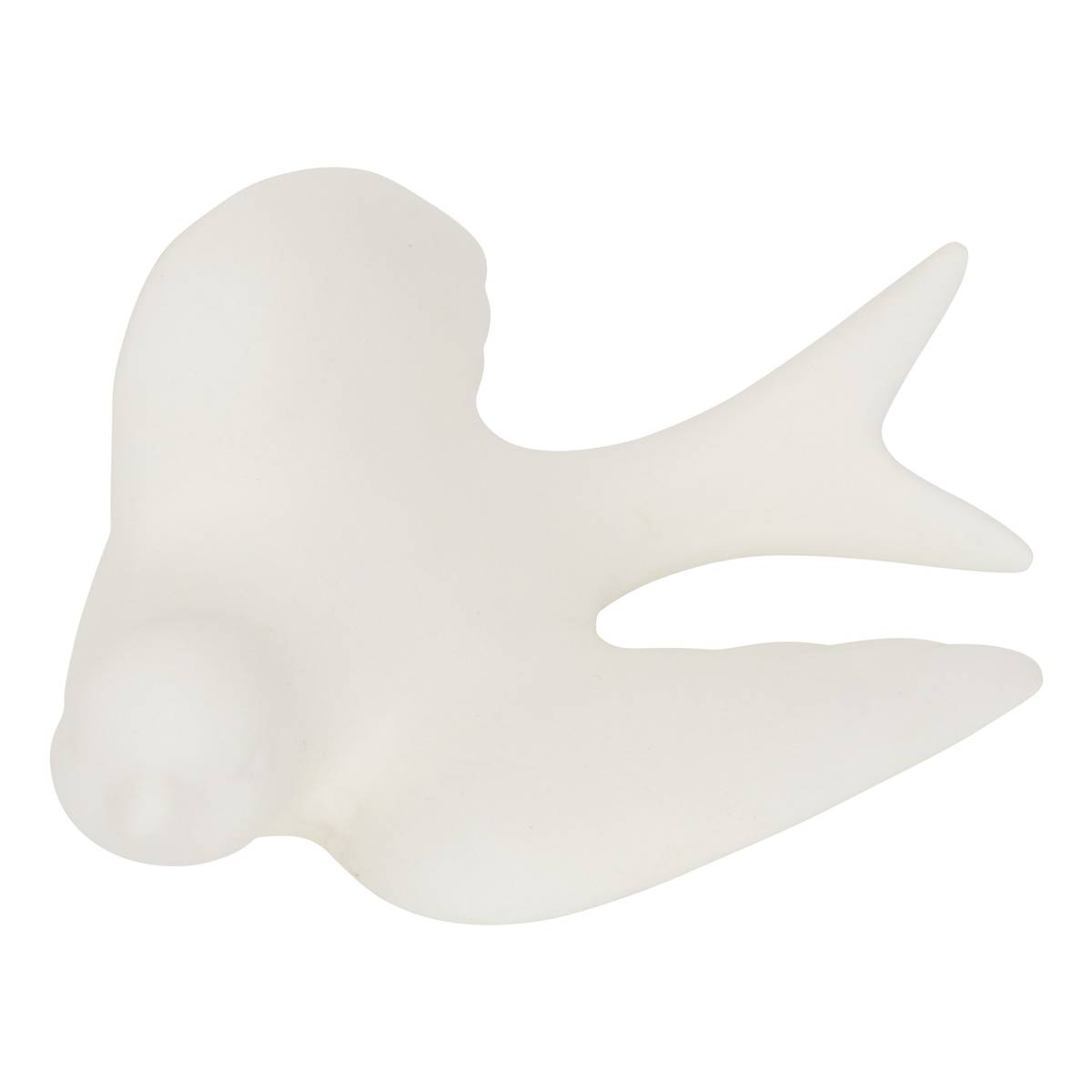 Juego de 3 Decoraciones de Pared "Flor de Rosa" Blanco, 15,5x10 cm Blanco