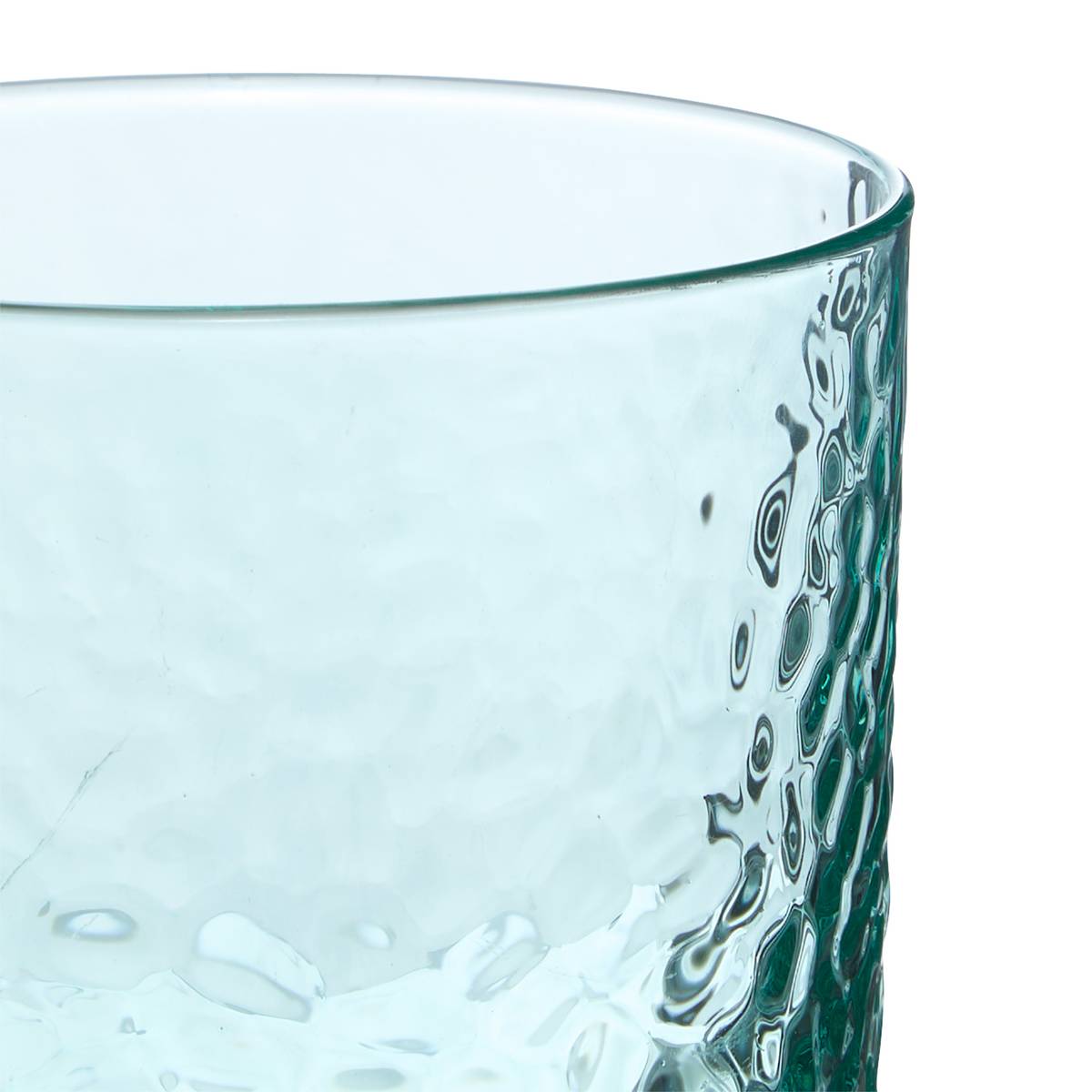 Lote de 6 vasos bajos "Celia" 310 ml, vidrio, Verde Verde