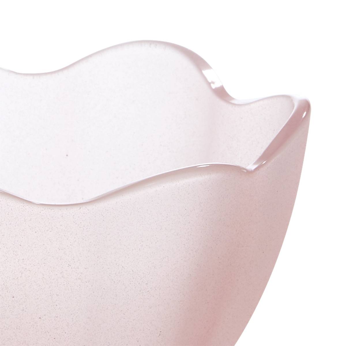 Copa de helado "Fleur De Rose" 250 ml, Vidrio Rosa
